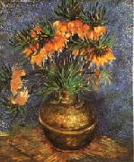 Vincent Van Gogh Imperial Crown Fritillaria in a Copper Vase France oil painting reproduction